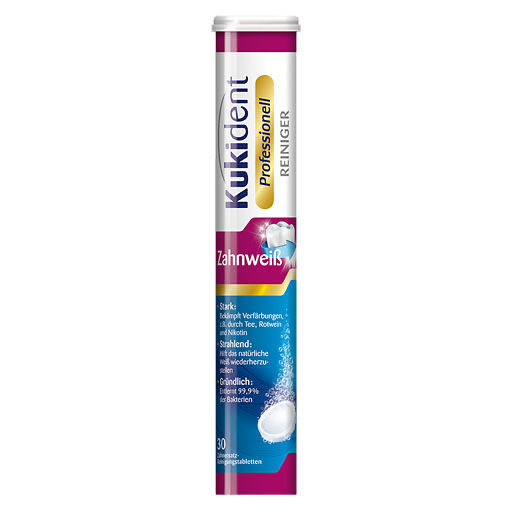 KUKIDENT Zahnweiß Tabs 30 St
