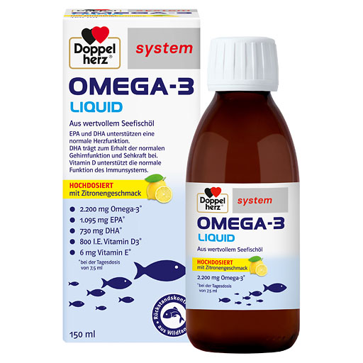 DOPPELHERZ Omega-3 Liquid system 150 ml