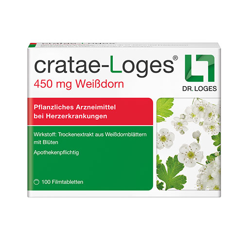 CRATAE-LOGES 450 mg Weißdorn Filmtabletten* 100 St