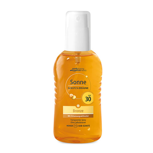SONNE SCHUTZ & Bräune Spray bronze LSF 30 200 ml