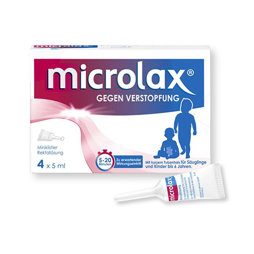 MICROLAX Rektallösung Klistiere m. kurzem Tubenhals* 4 St