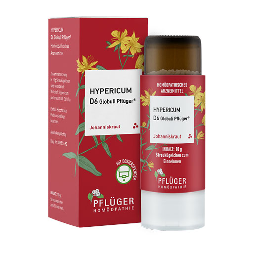 HYPERICUM D 6 Globuli Pflüger Dosierspender* 10 g