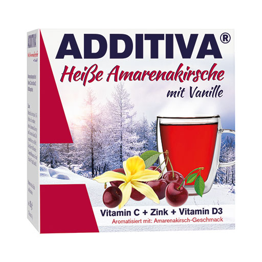 ADDITIVA heiße Amarenakirsche mit Vanille Pulver 100 g