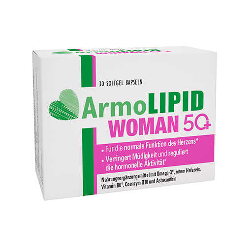 ARMOLIPID WOMAN 50+ Weichkapseln 30 St